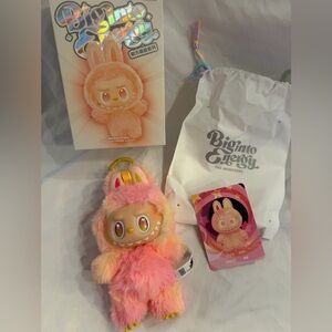 Pop Mart Big Into Energy plush pendant Labubu ‘Loyalty’